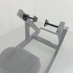 Machined Aluminum Side-Mount system for Fanatec CS, GT & CSL DD wheelbases